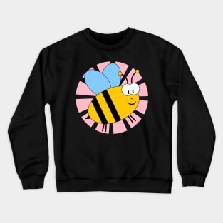 Happy bee Crewneck Sweatshirt